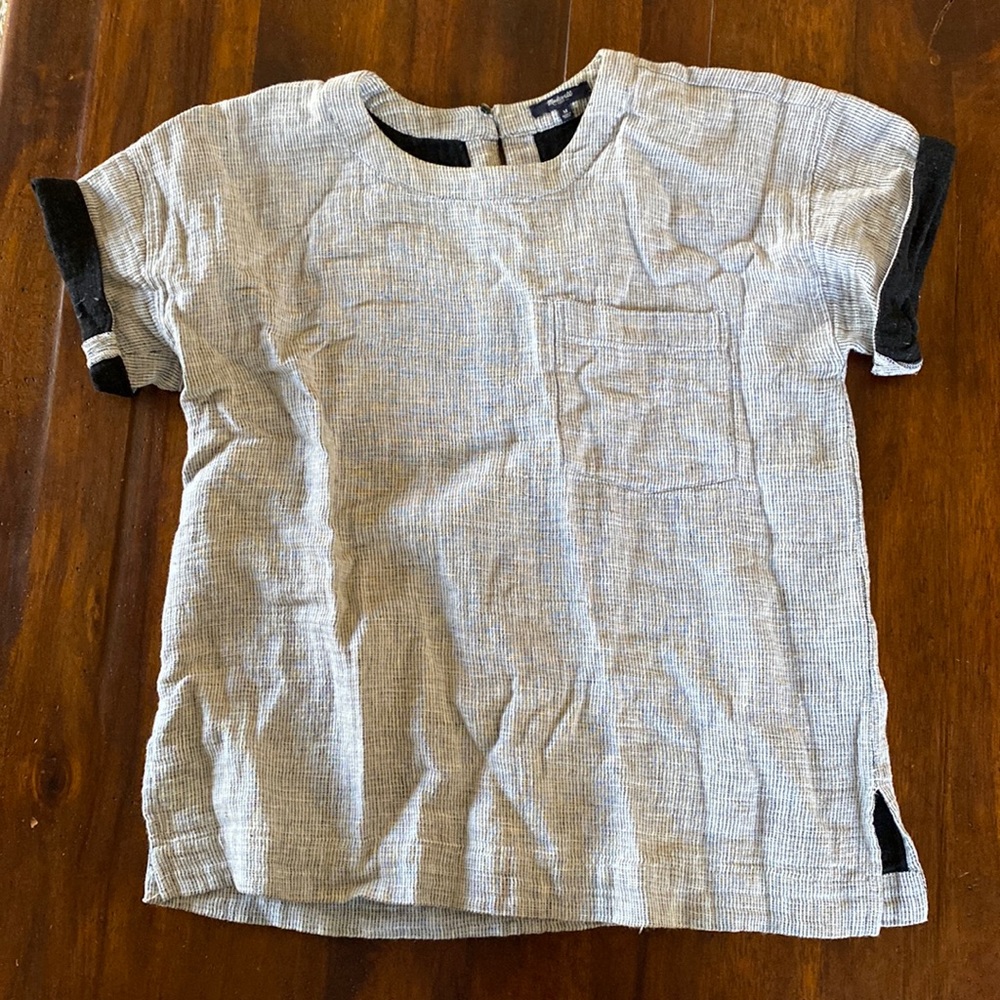 Madewell shirt sleeve sweatshirt